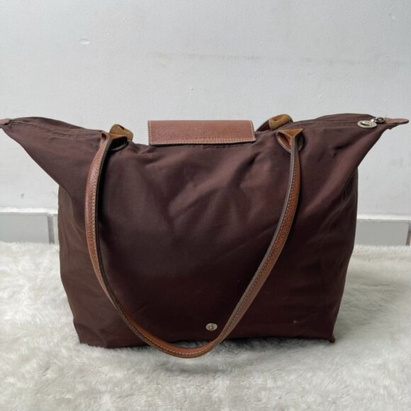 Longchamp Women's Brown Le Pliage Shopping Modele Depose Tote Bag One Size - Picture 9 of 16